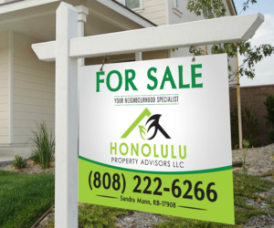 Signage Design by Designers Hub for Honolulu Property Advisors LLC | Design: #14480902