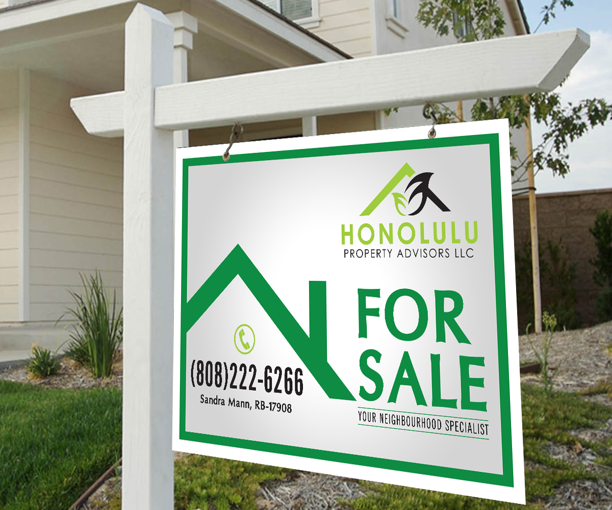 Signage Design by Designers Hub for Honolulu Property Advisors LLC | Design #14495531