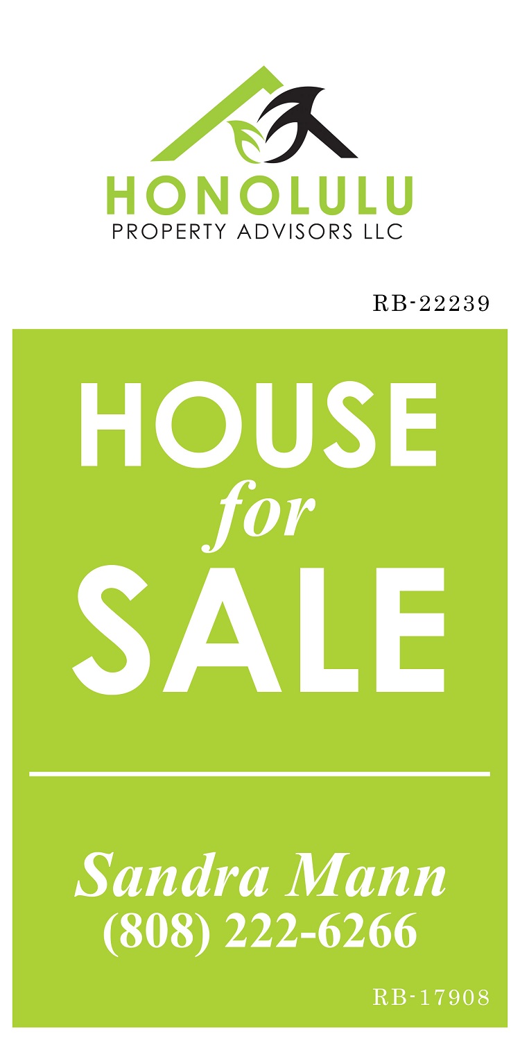 Schilder-Design von widyaguna für Honolulu Property Advisors LLC | Design #14455176