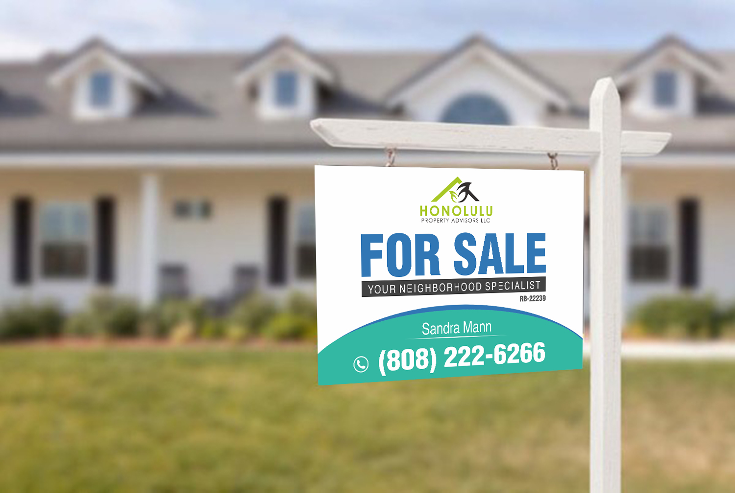 Signage Design by ecorokerz for Honolulu Property Advisors LLC | Design #14477597