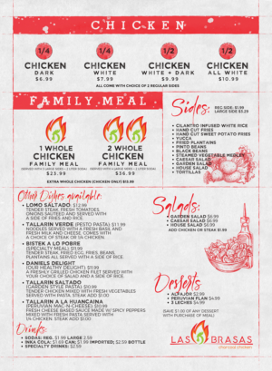 Menu Design by mrmrnjr for this project | Design: #14497807