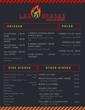 Menu Design by GraphicsbyKarmen for this project | Design: #14496971