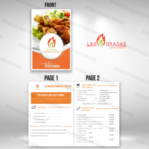 Menu Design by wadie96