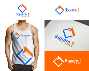 Square 1 Fitness | Logo Design by AFD