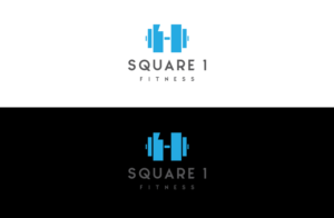 Square 1 Fitness | Logo Design by GLDesigns