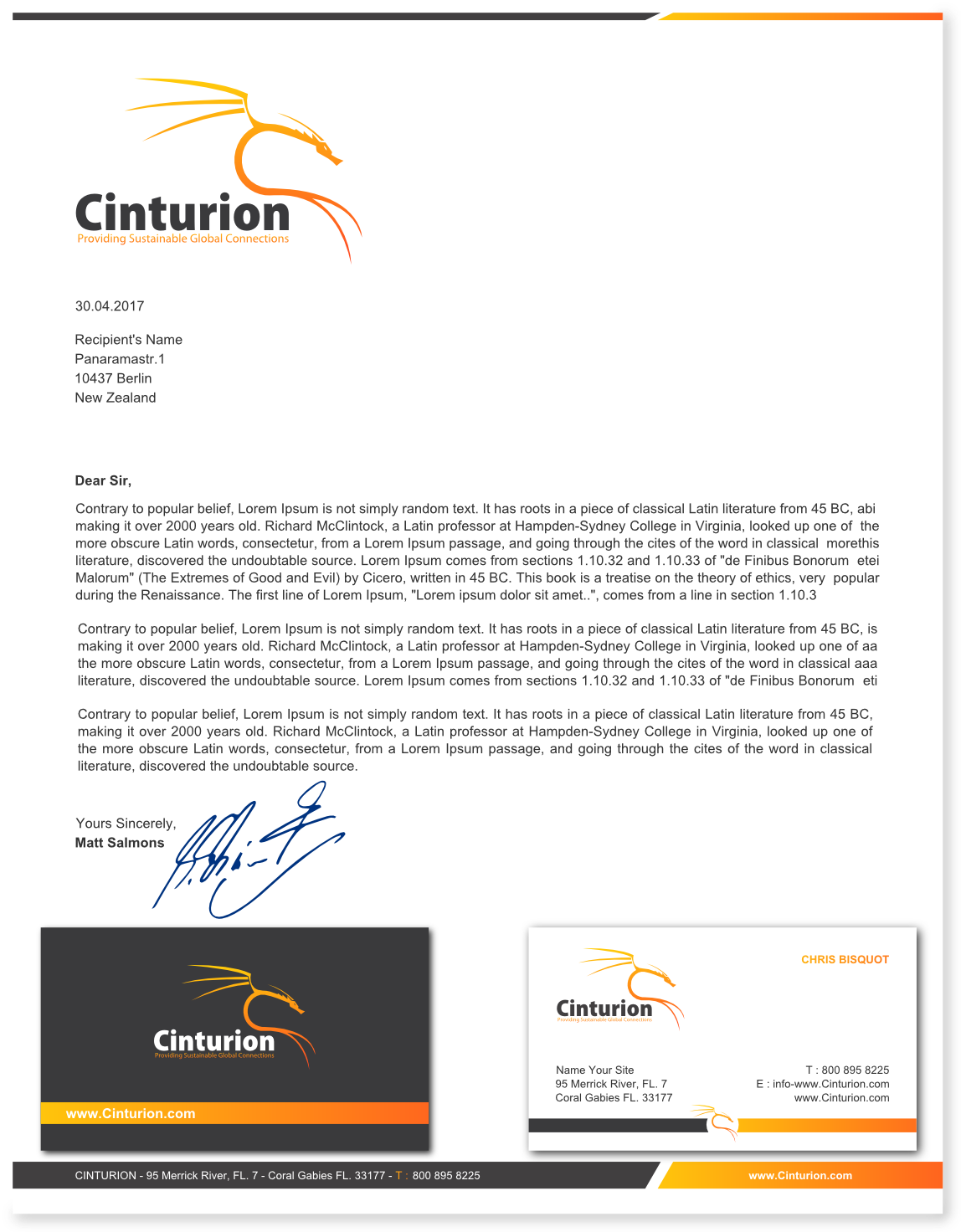 Logo Design by kensy for Cinturion | Design #14462244