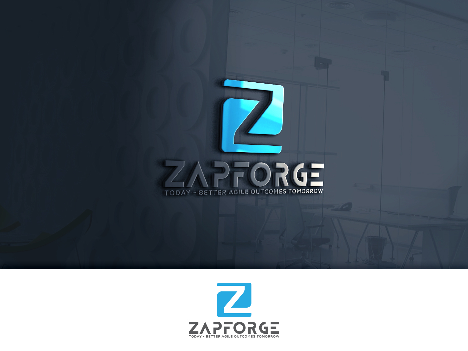 Logo Design by IMD-HUB for ZapForge | Design #14521081
