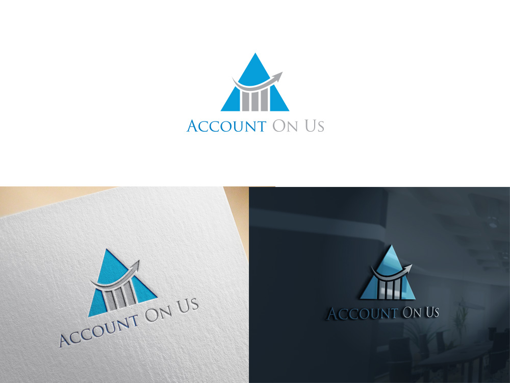 Modern, Professional, Accountant Logo Design for Account On Us by Black ...