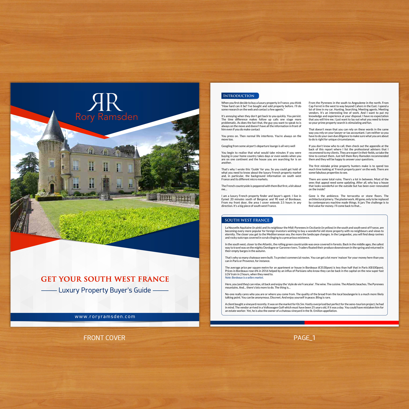 Broschüren-Design von debdesign für Charles Ramsden | Design #14476253