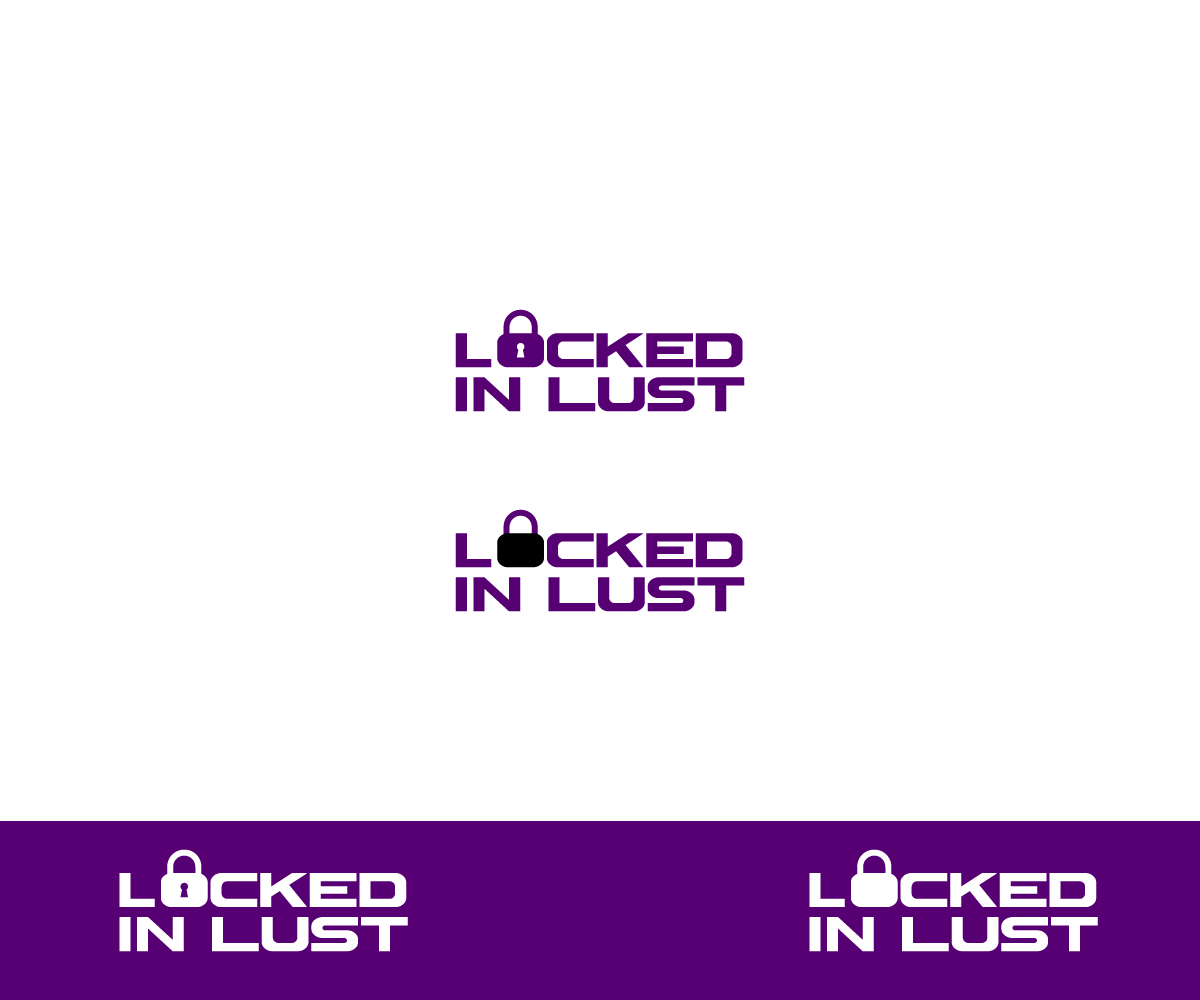 Logo Design by Sergio Coelho for Locked in Lust | Design #14491746