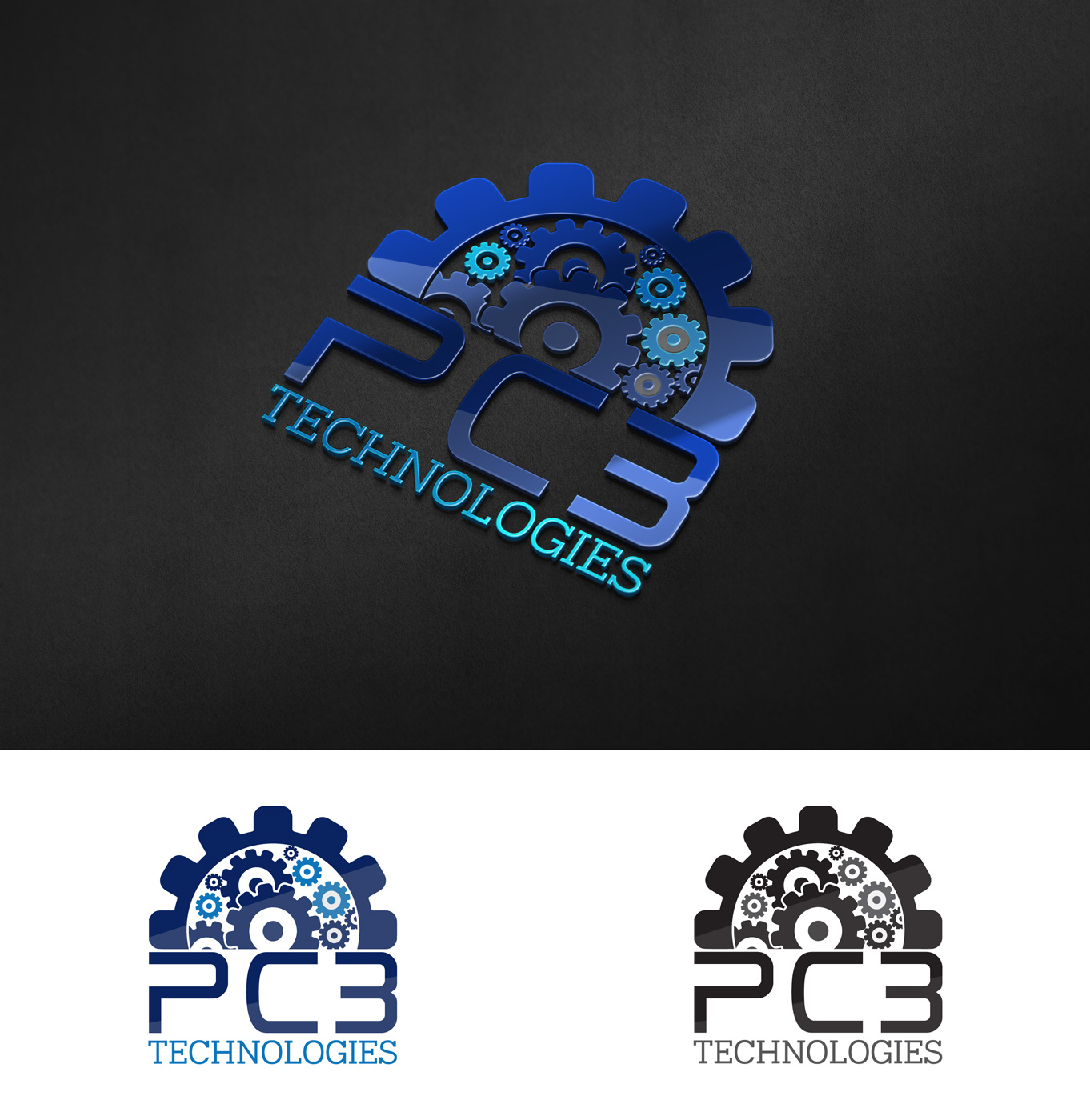 Logo Design by Impressive Sol for PC3 Technologies | Design #14532506