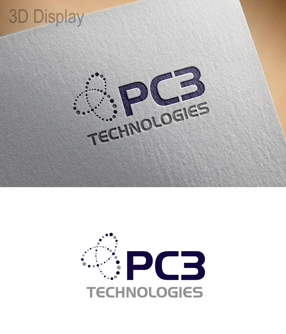 Diseño de Logo por 3Guys para PC3 Technologies | Diseño #14482002