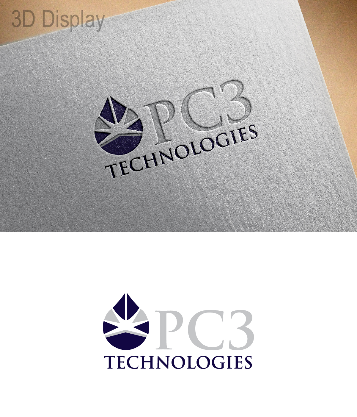 Diseño de Logo por 3Guys para PC3 Technologies | Diseño #14482004