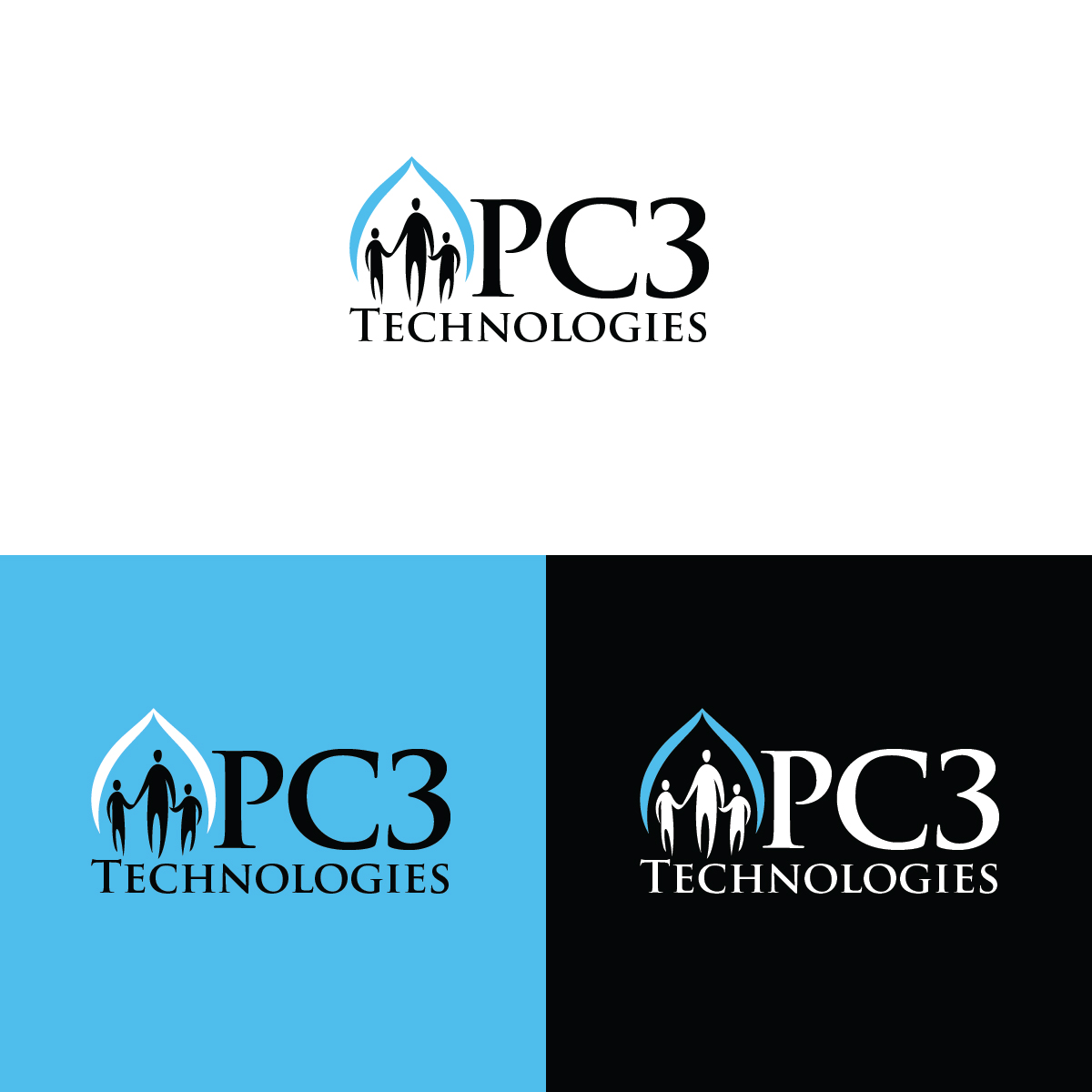 Diseño de Logo por e-graphics para PC3 Technologies | Diseño #14477710
