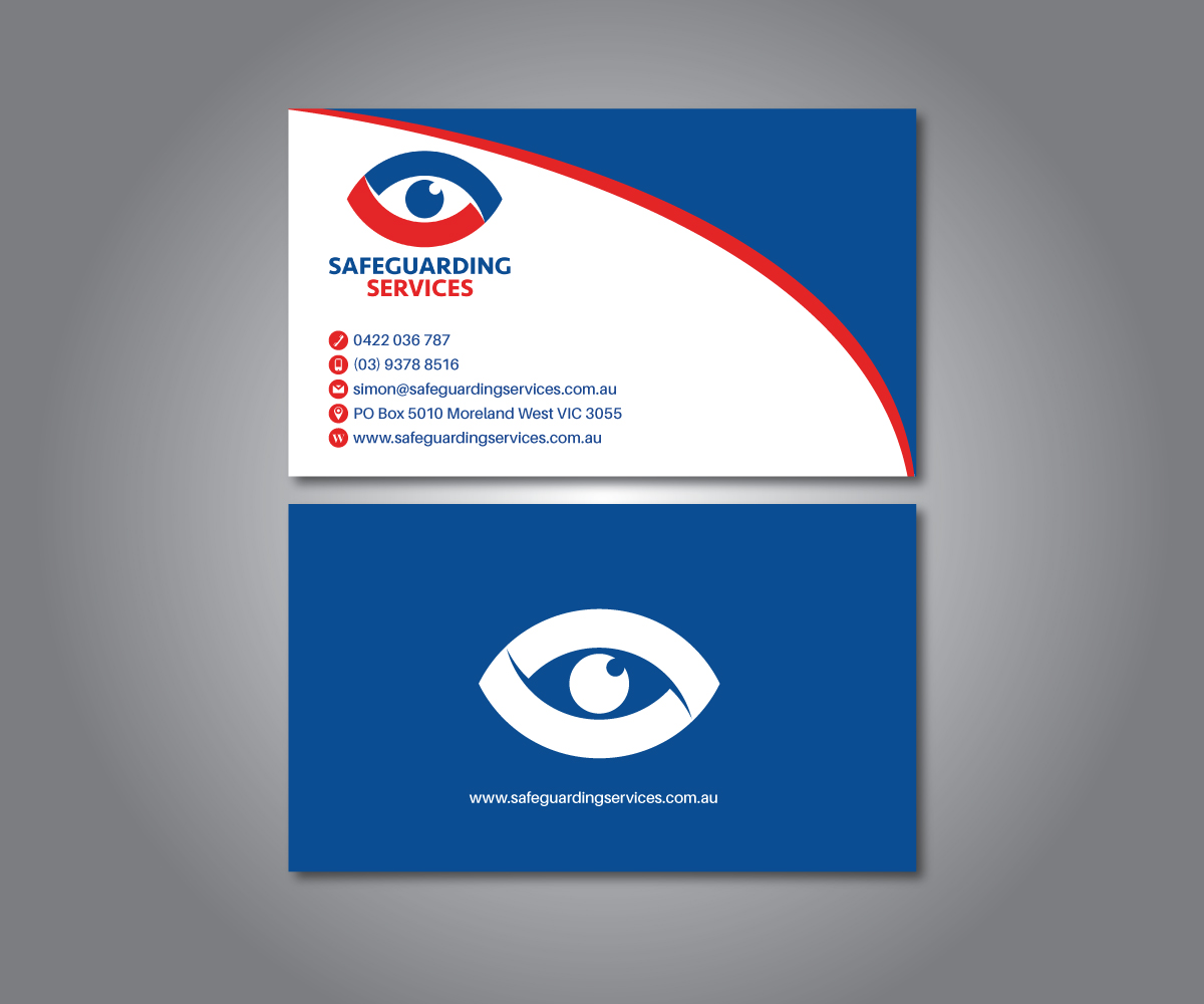 Business Card Design by M.Pirs for Safeguarding Services | Design #14468621