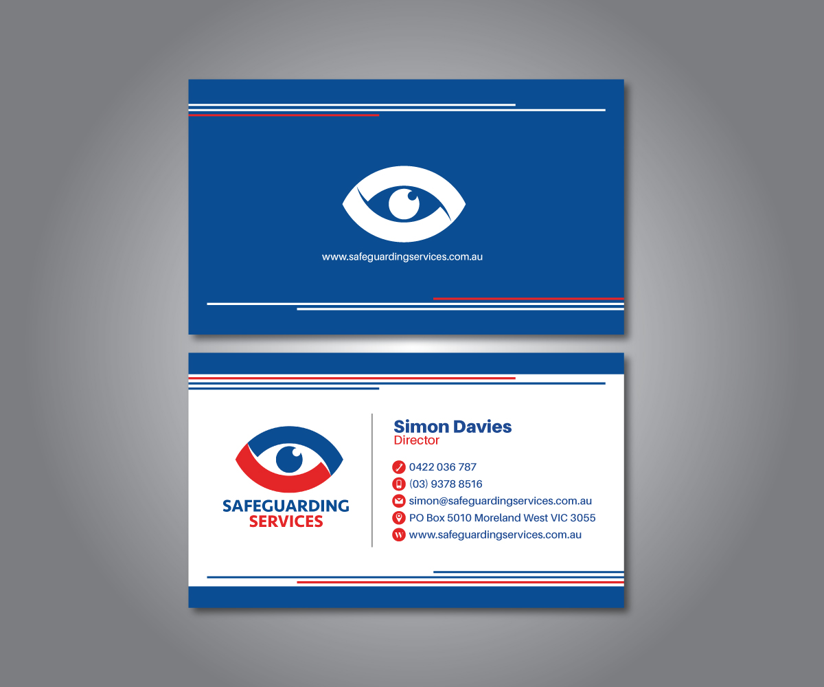 Business Card Design by M.Pirs for Safeguarding Services | Design #14482160