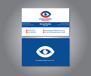 Business Card Design by M.Pirs for Safeguarding Services | Design: #14482188