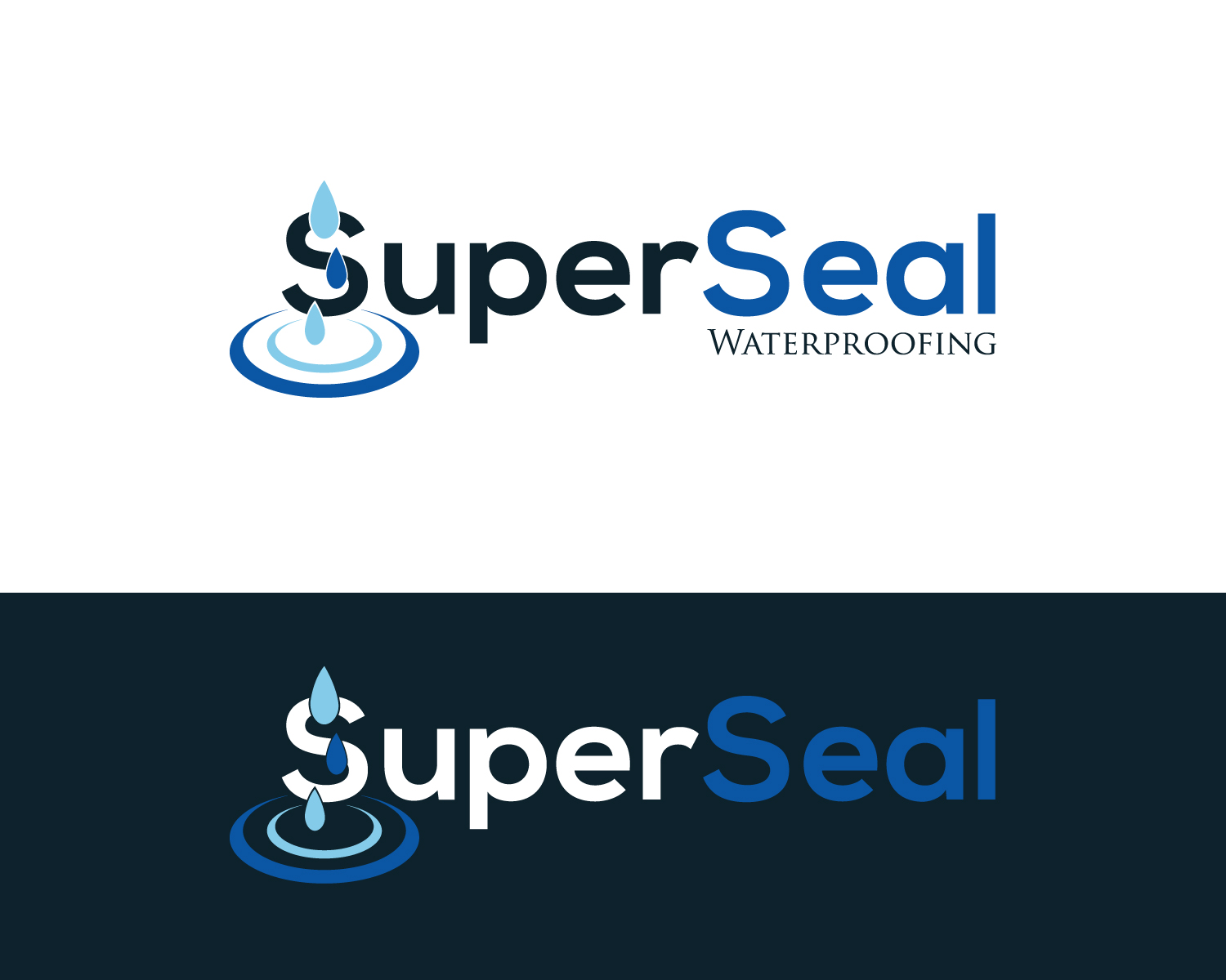 Logo Design by Zeeshan Ali for Super seal waterproofing | Design #14536051