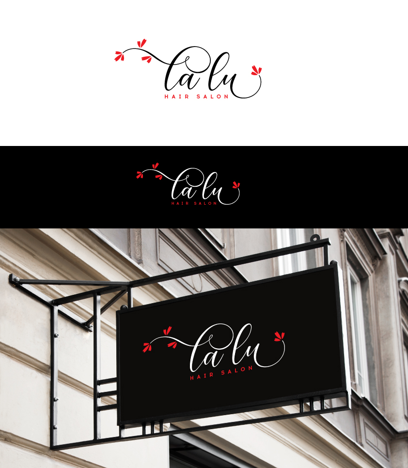 Logo Design by ultramarin for Salon La Lu | Design #14487483