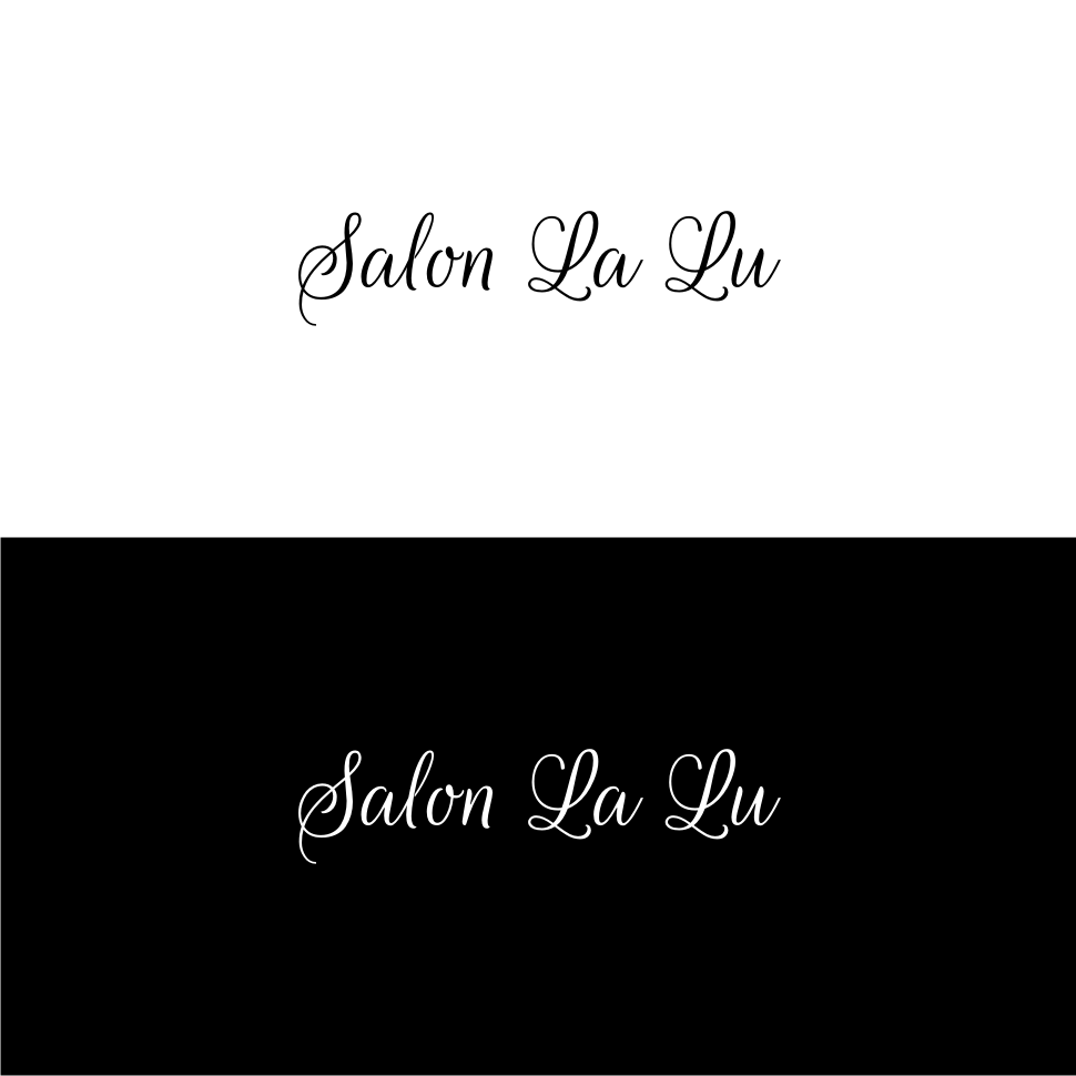 Logo Design by abdulrahimazka for Salon La Lu | Design #14567099
