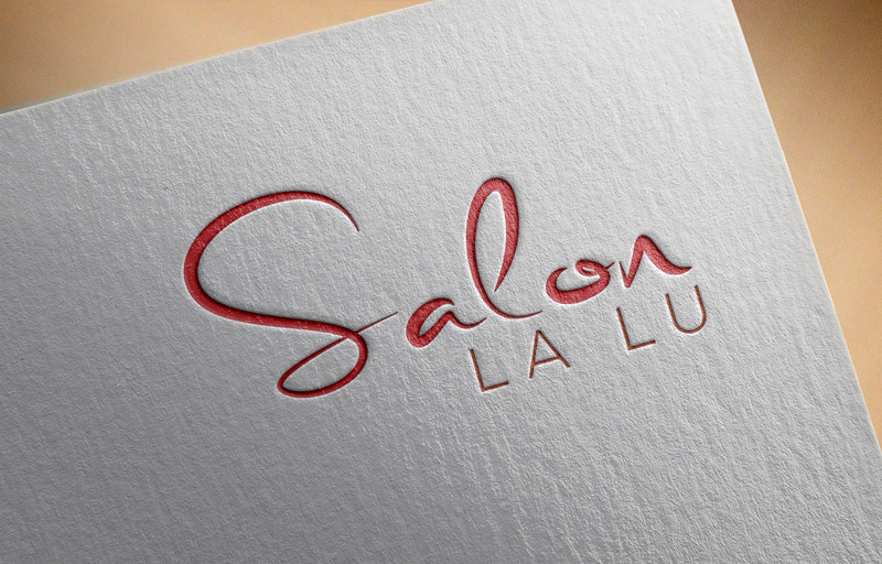 Logo Design by rocklee for Salon La Lu | Design #14554920