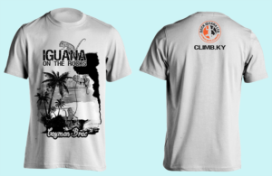 Iguana on Rocks Shirt for Climbers