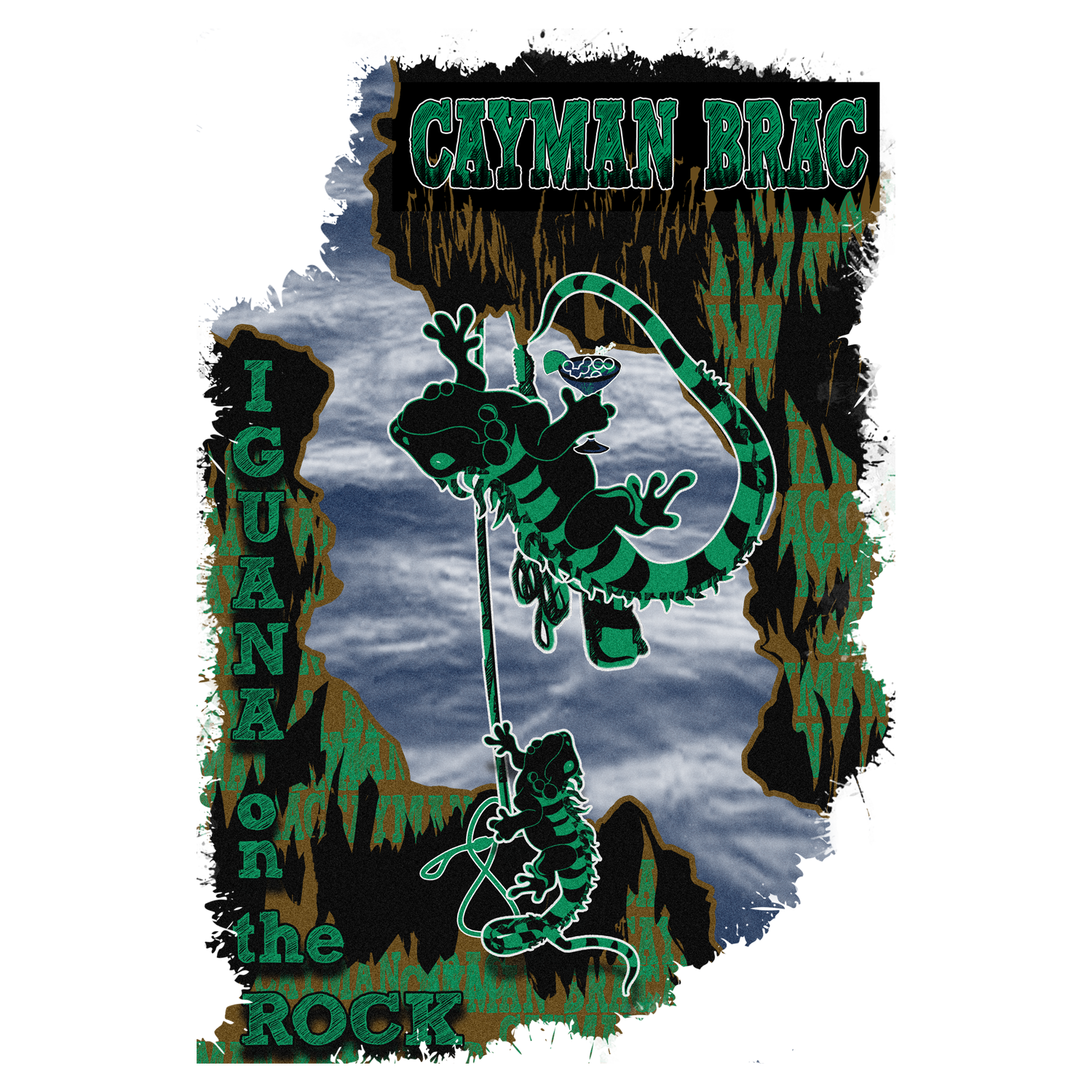 T-Shirt-Design von jennai für Cayman Rock Climbing | Design #14591877