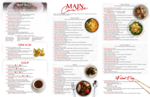 Menu Design by mrmrnjr for Chamber Red Chinese Bistro | Design: #14641886