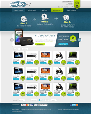 Web Design by Amy84 for this project | Design #566401