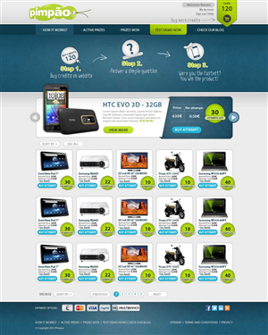 Web Design by Amy84 for this project | Design: #566402