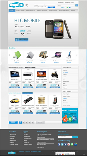 Web Design by pb for this project | Design: #570452