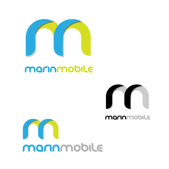 Logo Design by Rogério Silva for Marin Mobile | Design #2523997