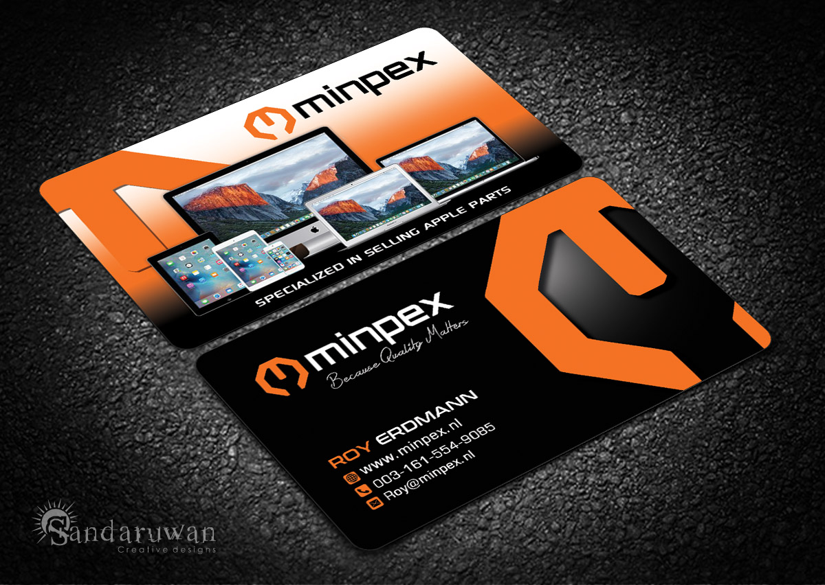 Business Card Design by Sandaruwan for Minpex B.V. | Design #14492868