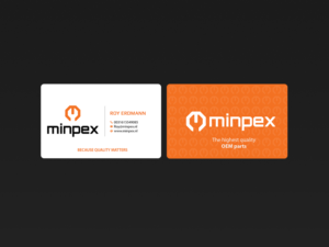 Visitenkarten-Design von Creations Box 2015 für Minpex B.V. | Design: #14494870