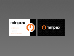 Visitenkarten-Design von Creations Box 2015 für Minpex B.V. | Design: #14494871