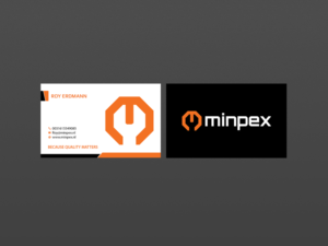 Visitenkarten-Design von Creations Box 2015 für Minpex B.V. | Design: #14494873