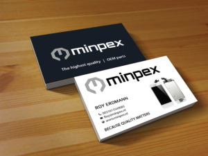 Visitenkarten-Design von Creations Box 2015 für Minpex B.V. | Design: #14494874