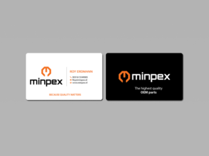 Visitenkarten-Design von Creations Box 2015 für Minpex B.V. | Design: #14494875