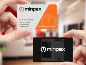 Visitenkarten-Design von Creations Box 2015 für Minpex B.V. | Design: #14494891