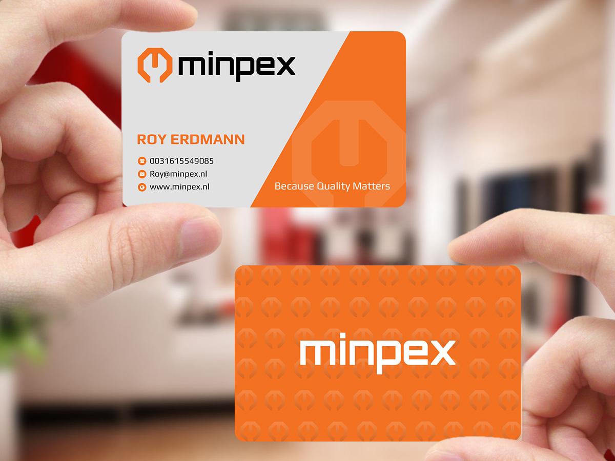 Design de Carte de Visite par Creations Box 2015 pour Minpex B.V. | Design #14494894