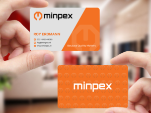 Design de Carte de Visite par Creations Box 2015 pour Minpex B.V. | Design : #14494894