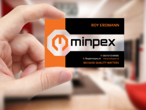 Design de Carte de Visite par Creations Box 2015 pour Minpex B.V. | Design : #14494910