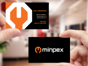Design de Carte de Visite par Creations Box 2015 pour Minpex B.V. | Design : #14494915