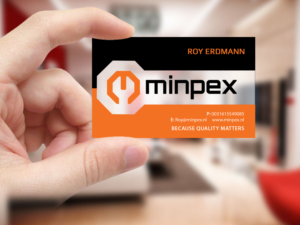 Design de Carte de Visite par Creations Box 2015 pour Minpex B.V. | Design : #14495201