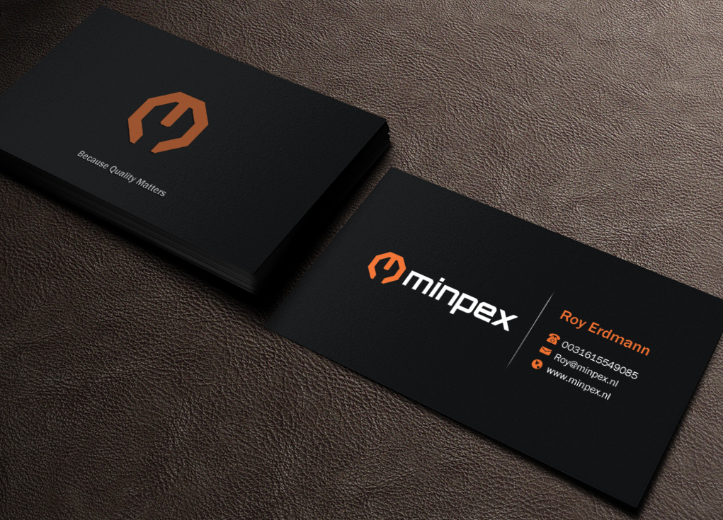 Business Card Design by Brand aid for Minpex B.V. | Design #14486889