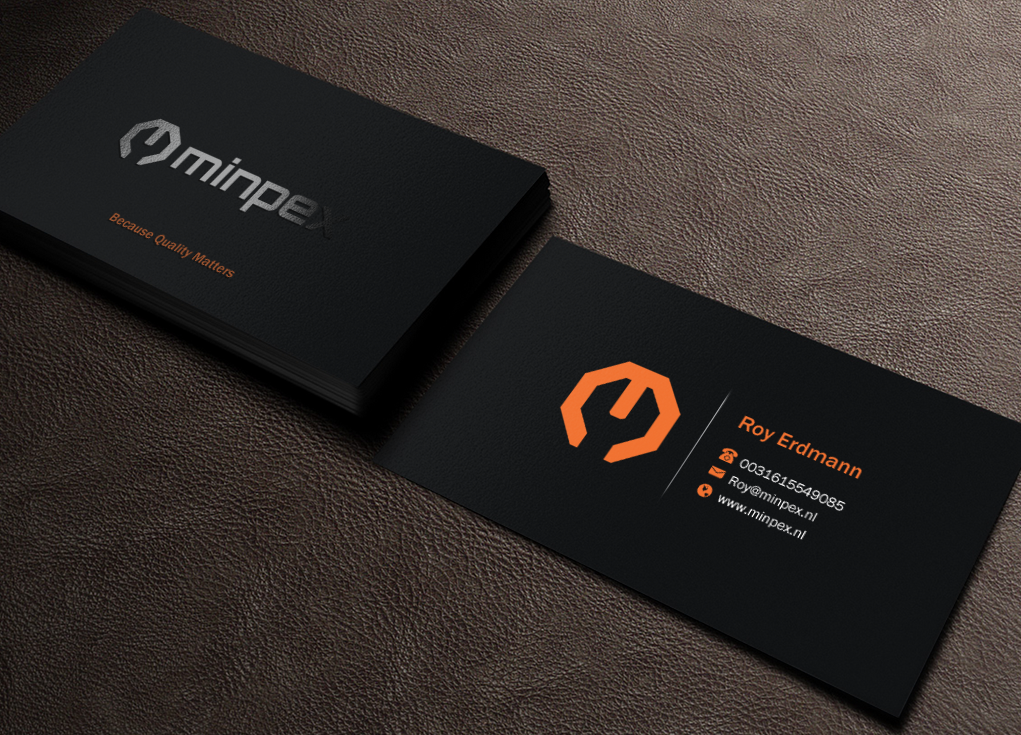 Business Card Design by Brand aid for Minpex B.V. | Design #14486890
