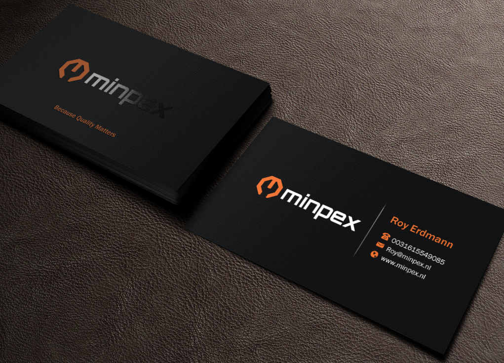 Business Card Design by Brand aid for Minpex B.V. | Design #14486904