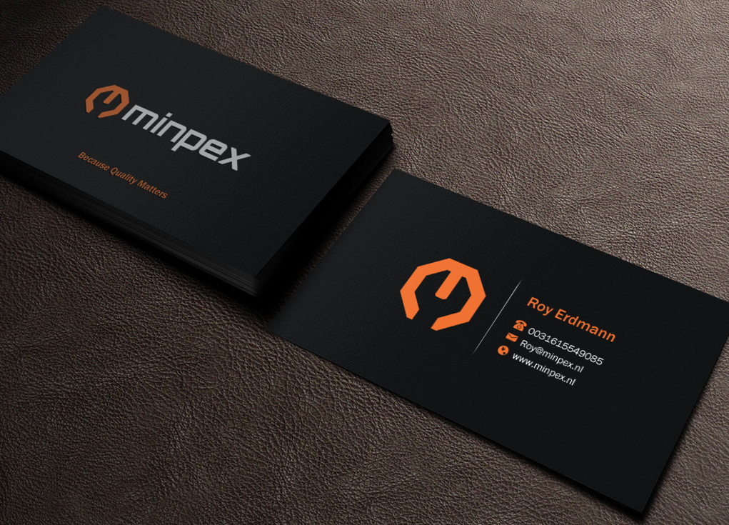 Business Card Design by Brand aid for Minpex B.V. | Design #14486907