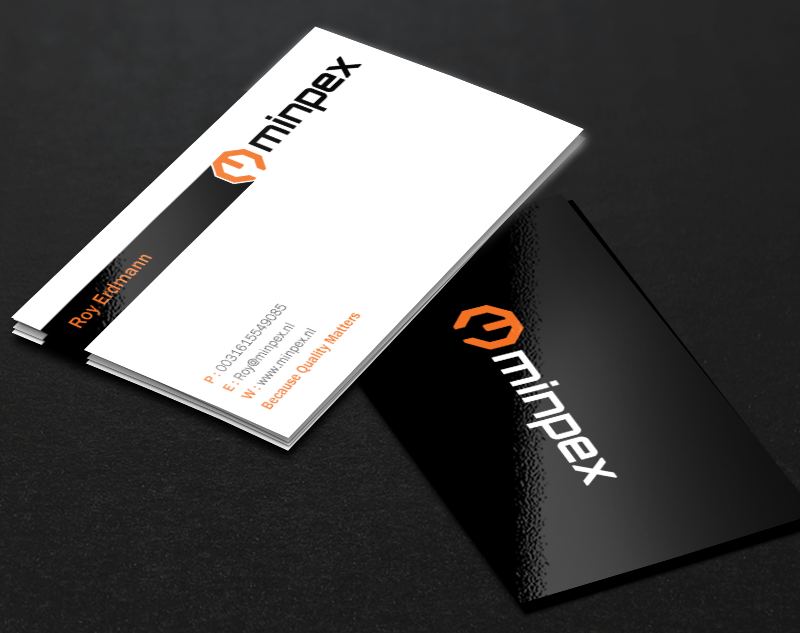 Business Card Design by Brand aid for Minpex B.V. | Design #14486910