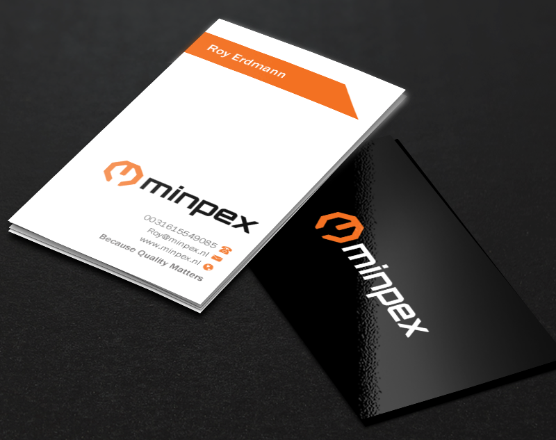 Business Card Design by Brand aid for Minpex B.V. | Design #14486928